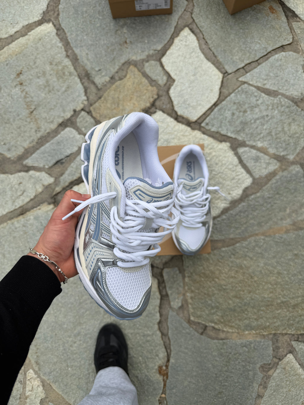 Asics Gel Kayano 14 | White/Light Navy