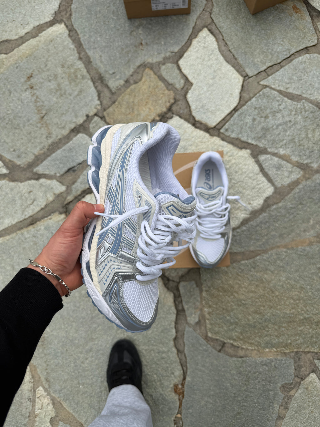 Asics Gel Kayano 14 | White/Light Navy