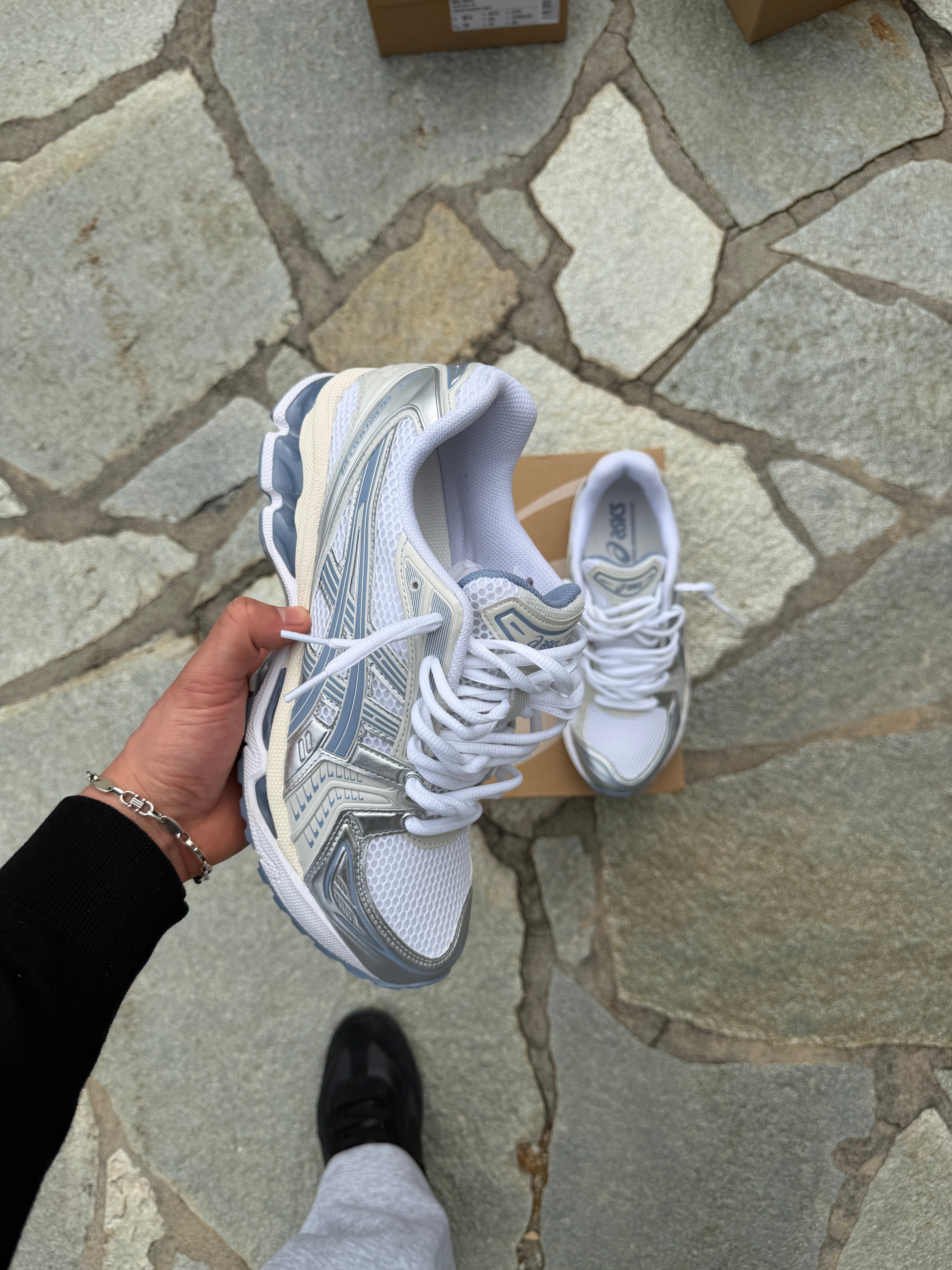 Asics Gel Kayano 14 | White/Light Navy