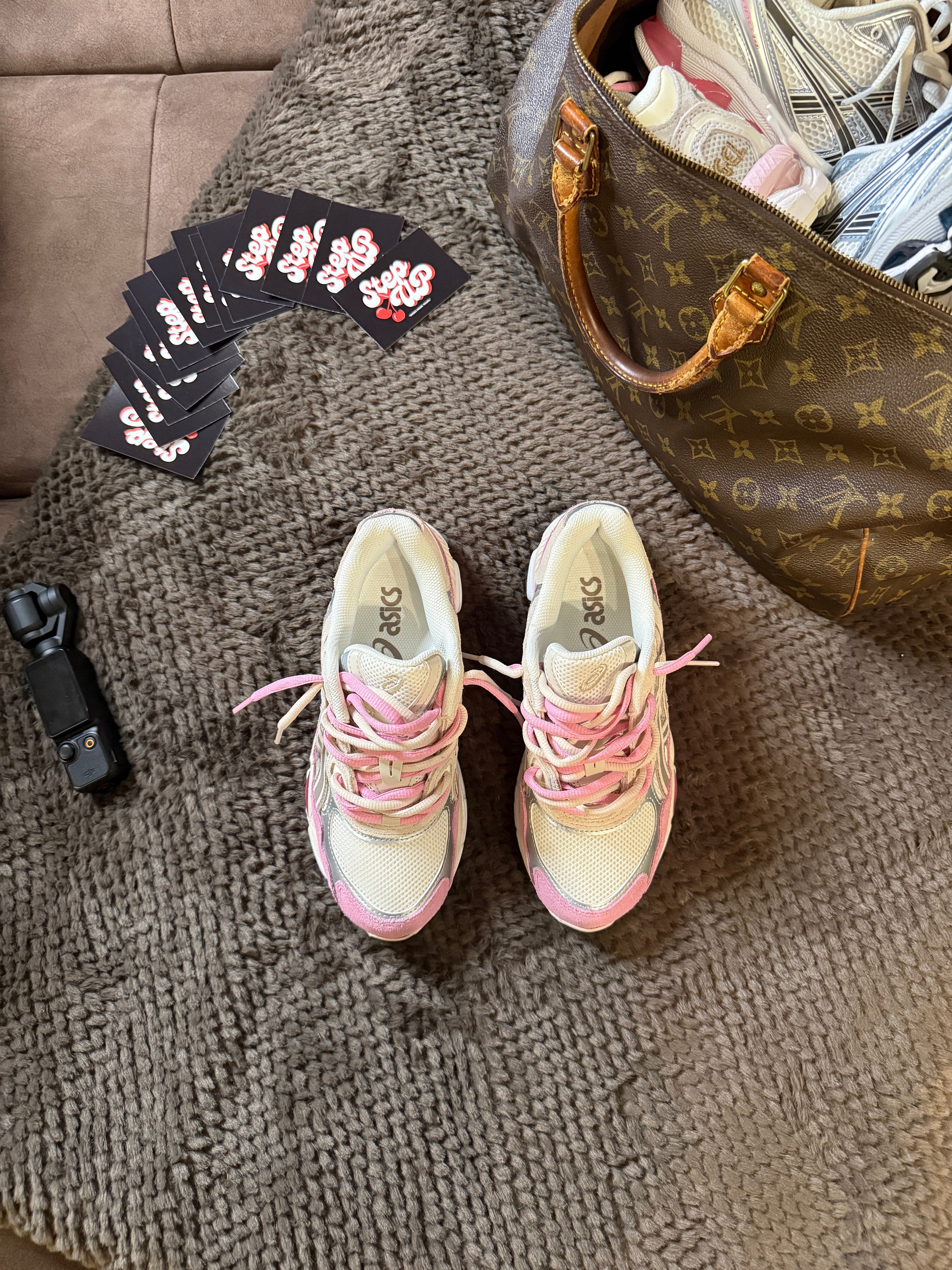 Asics Gel NYC Cream/Mineral Beige Custom