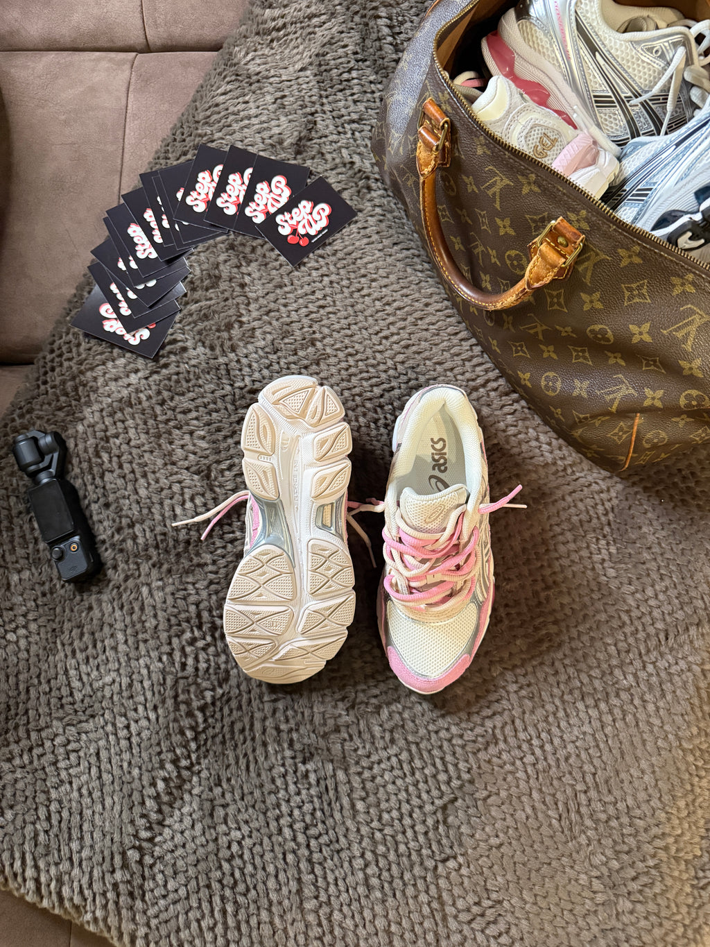 Asics Gel NYC Cream/Mineral Beige Custom