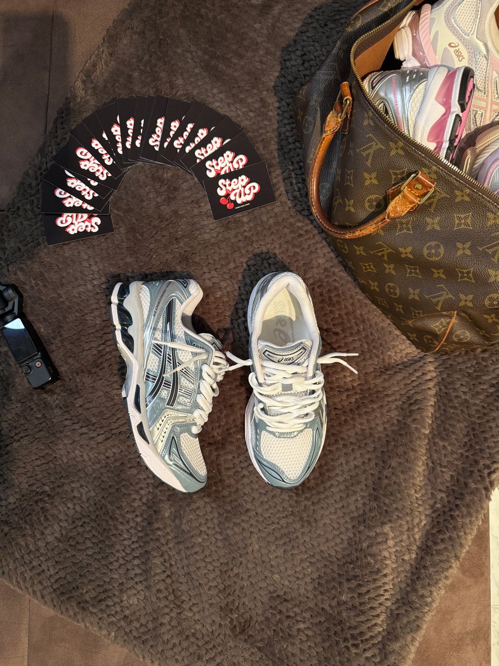 Asics Gel Kayono 14 White/Fjord Grey Custom