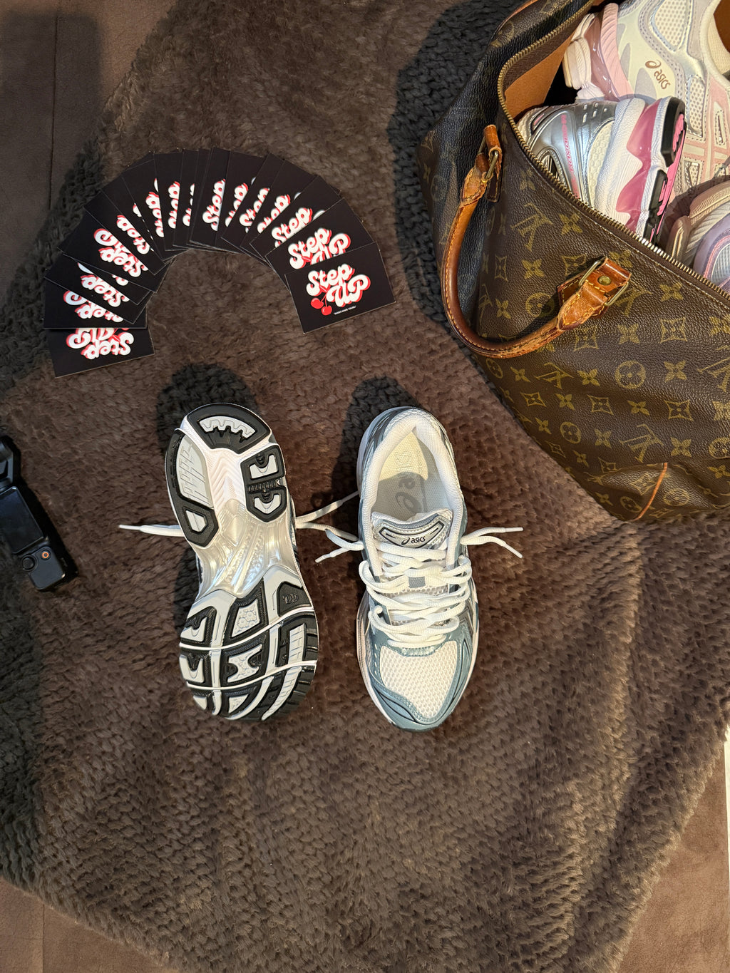 Asics Gel Kayono 14 White/Fjord Grey Custom