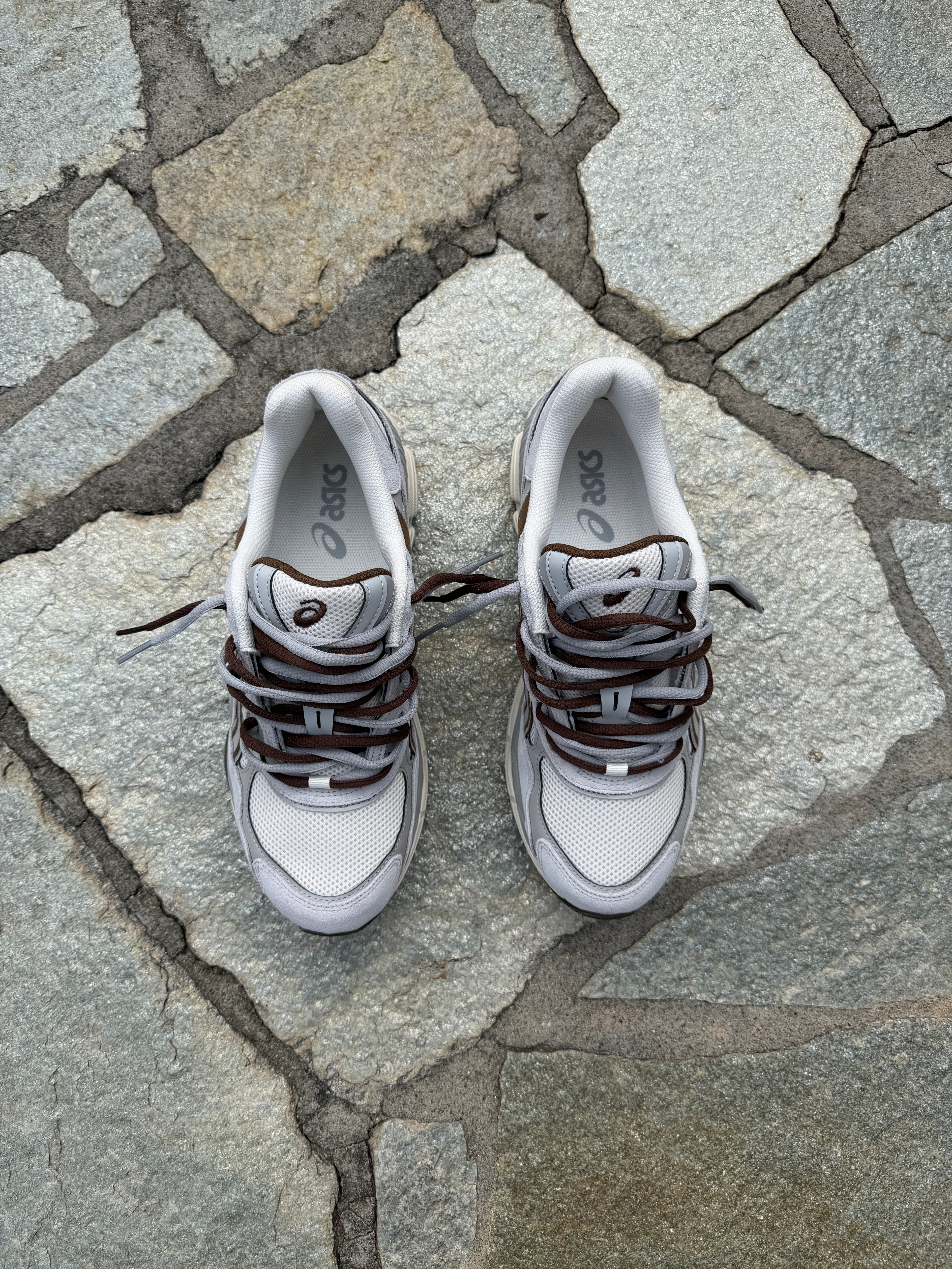 Asics Gel NYC Cream/Cement Grey