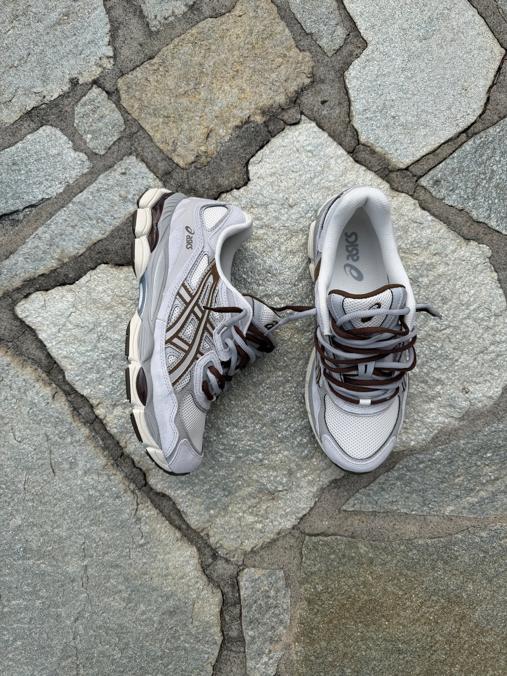 Asics Gel NYC Cream/Cement Grey