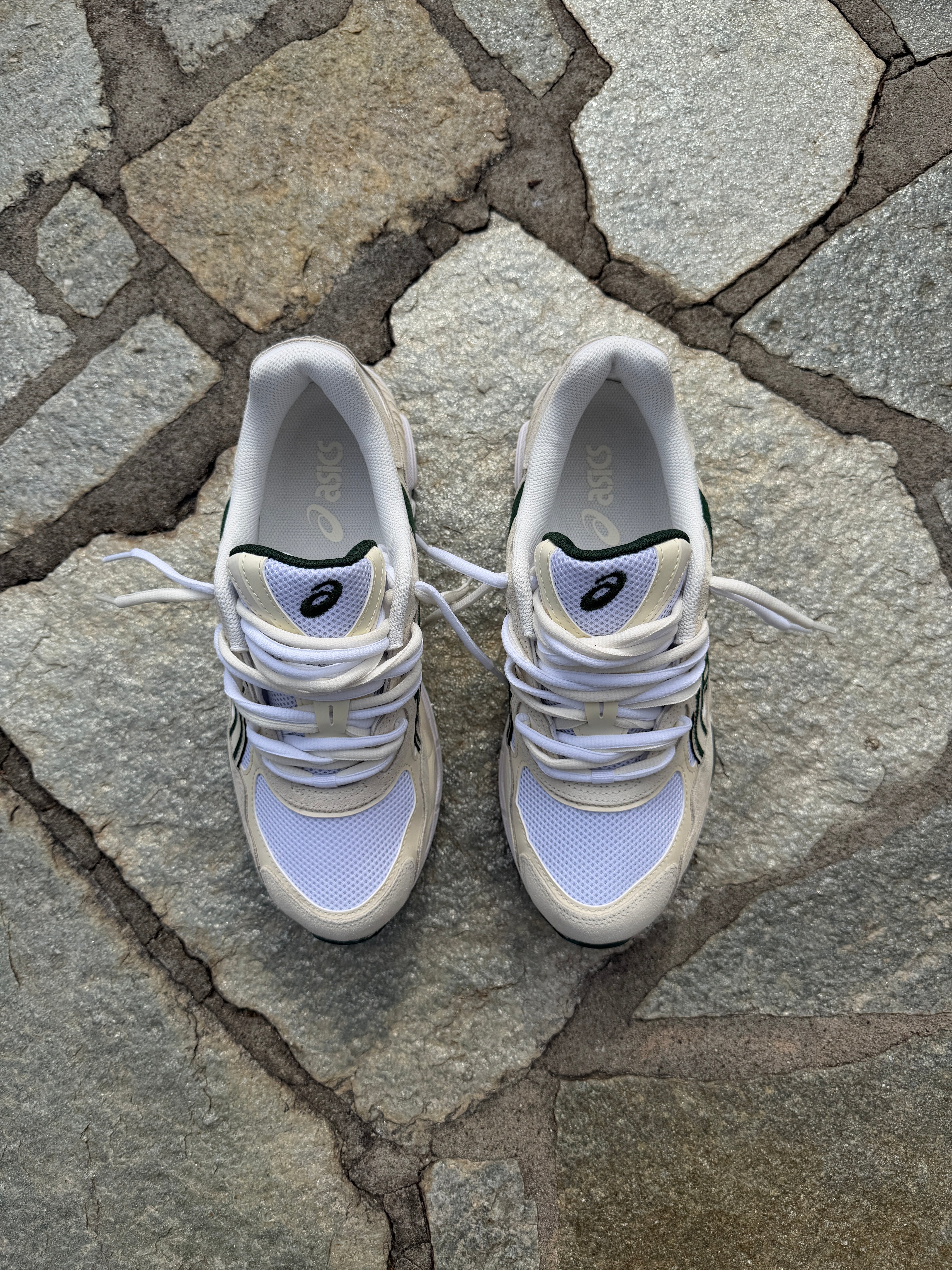 Asics Gel NYC Ivory/Forest Night