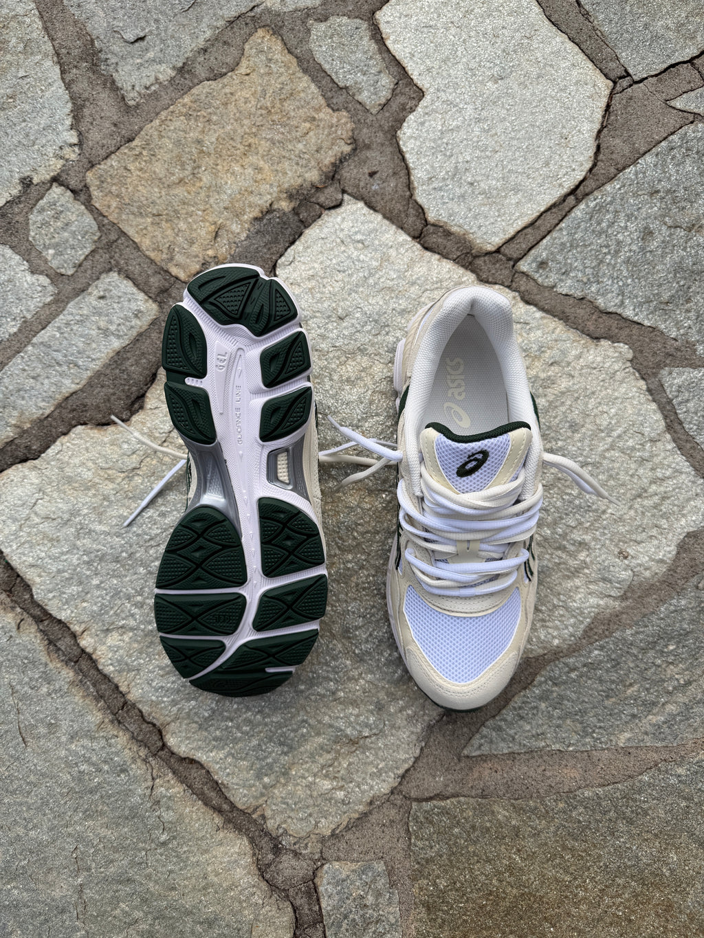 Asics Gel NYC Ivory/Forest Night